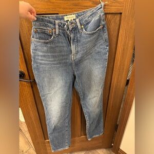 Madewell Blue Denim Jeans